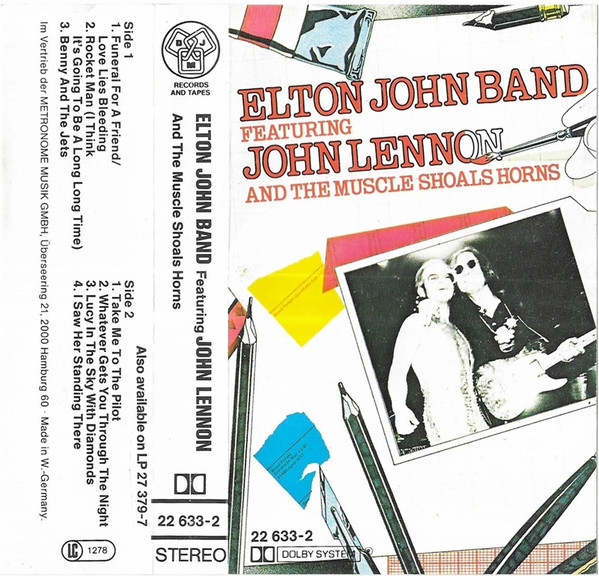 Elton John Band Featuring John Lennon And The Muscle Shoals Horns 