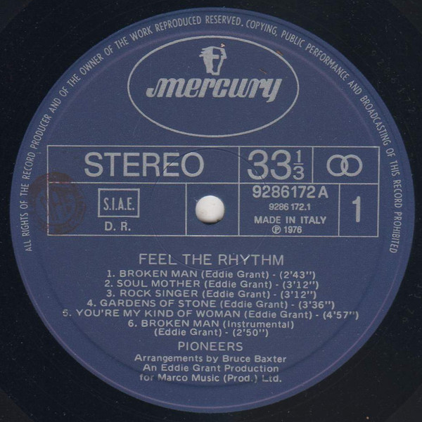 lataa albumi Pioneers - Feel The Rhythm