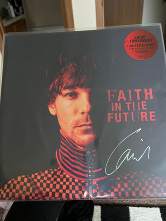 Louis Tomlinson ‎Faith in the Future Opaque Black/Red Splatter Vinyl  "Ships Now"