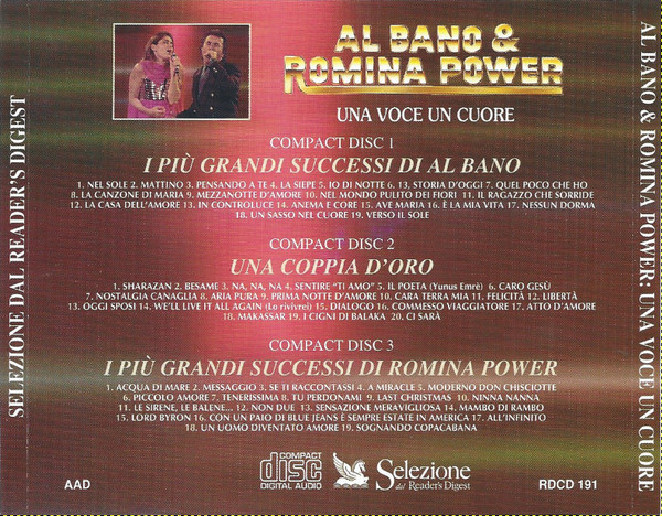 last ned album Download Al Bano & Romina Power - Una Voce Un Cuore album