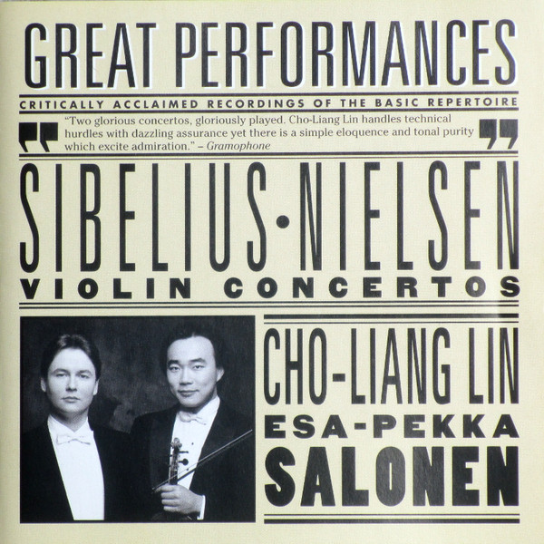 Sibelius & Nielsen, Cho-Liang Lin, Esa-Pekka Salonen – Violin Concertos  (2001, CD) - Discogs