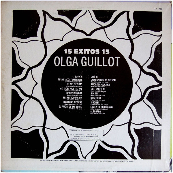 descargar álbum Olga Guillot - 15 Exitos 15