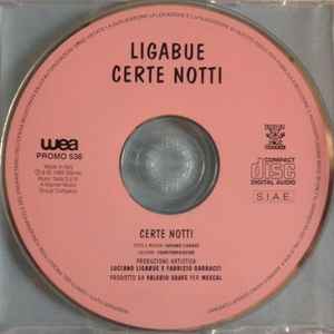 Ligabue – Certe Notti (1995, CD) - Discogs
