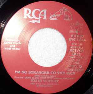 Keith Whitley - I'm No Stranger To The Rain album cover