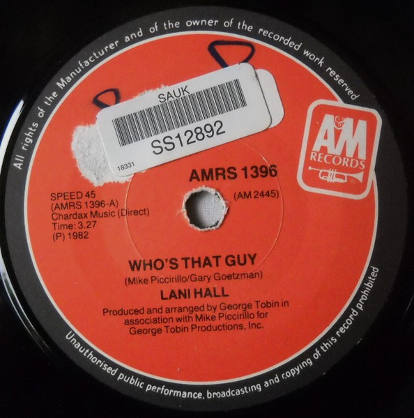 Lani Hall Who s That Guy 1982 Vinyl Discogs