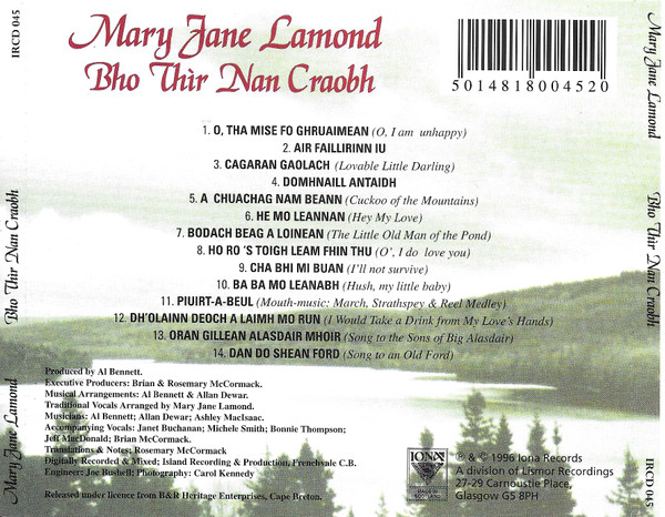 ladda ner album Mary Jane Lamond - Bho Thir Nan Craobh