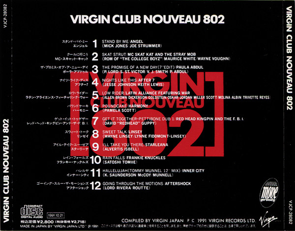 baixar álbum Various - Virgin Club Nouveau 802