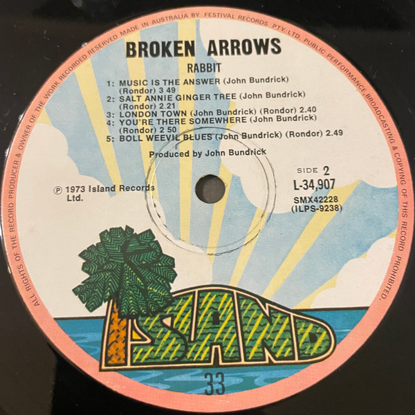 télécharger l'album Rabbit - Broken Arrows