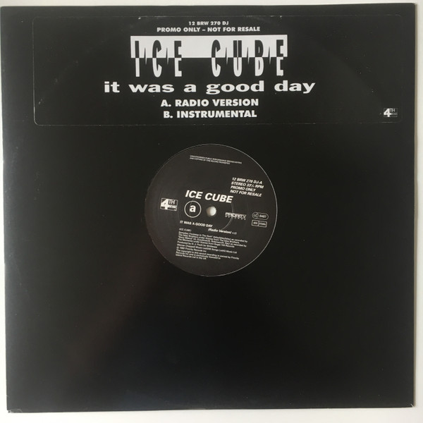 Ice – Was A Day (1993, Vinyl) - Discogs
