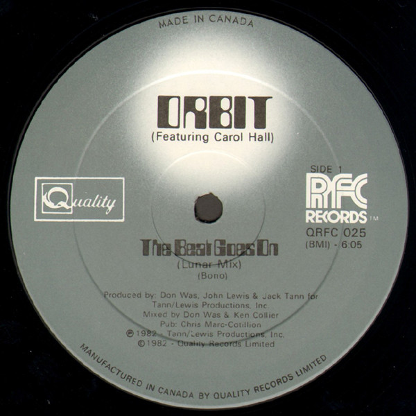 Orbit (3) Featuring Carol Hall – The Beat Goes On