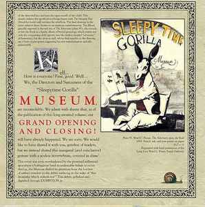 Sleepytime Gorilla Museum - Grand Opening And Closing album cover