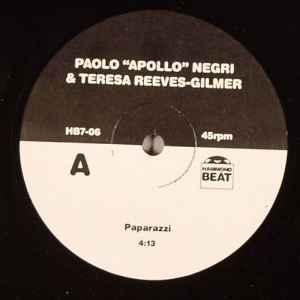 Paolo "Apollo" Negri - Paparazzi/ A Blues For Me album cover