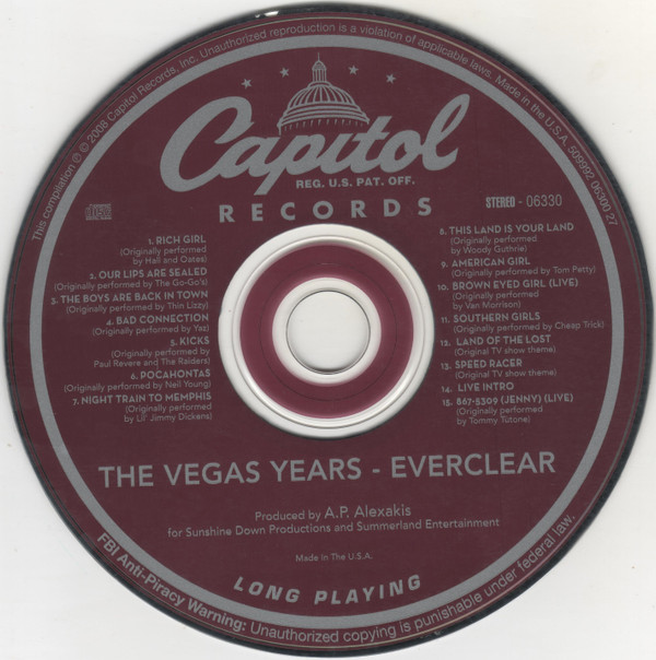 Album herunterladen Everclear - The Vegas Years