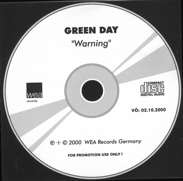 Green Day – Warning (2000, CDr) - Discogs
