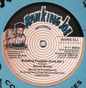 Dennis Brown - Bubbling Fountain (Love Jah) album cover