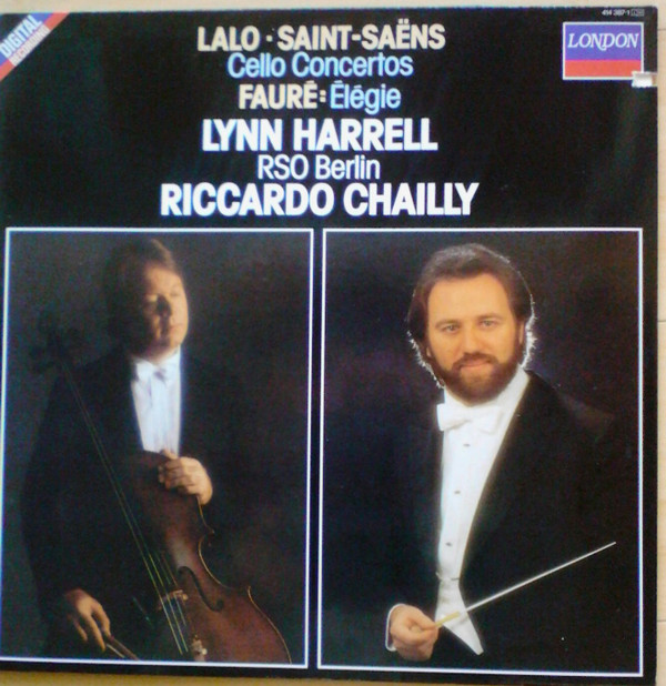 descargar álbum Riccardo Chailly Lalo, SaintSaëns, Fauré, Lynn Harrell, RSO Berlin - Cello Concertos Élégie