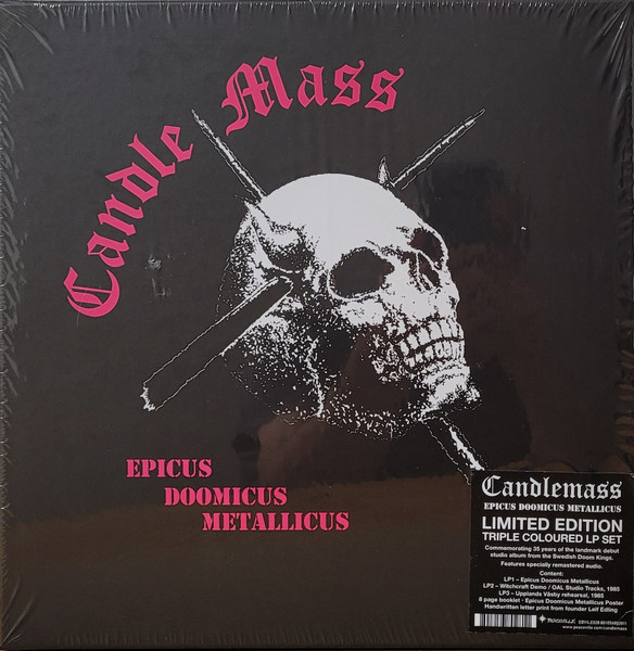 Candlemass – Epicus Doomicus Metallicus (2022, Grey , Vinyl) - Discogs
