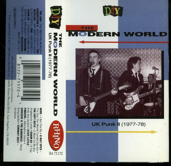 DiY THE MODERN WOLD-UK PunkⅡ1977-78(ザ・モダン・ワールド)UKパンク/CD/アルバム/THE JAM/GENERATION X/999/SHAM 69/BUZZCOCKS/バンド