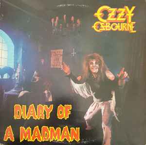 Ozzy Osbourne – Diary Of A Madman (1981, Pitman Press, Vinyl