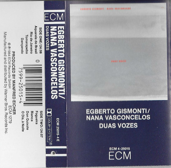 Egberto Gismonti / Naná Vasconcelos – Duas Vozes (1985, Vinyl 