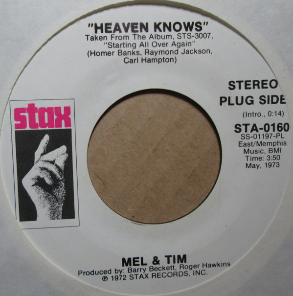 descargar álbum Mel & Tim - Heaven Knows