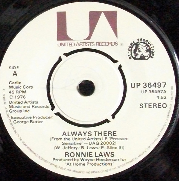 Ronnie Laws – Always There (1978, Vinyl) - Discogs