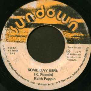 Keith Poppin - Some Day Girl album cover