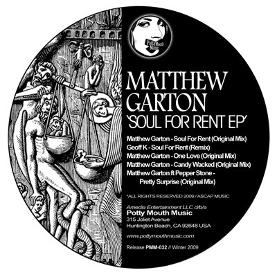 descargar álbum Matthew Garton - Soul For Rent EP