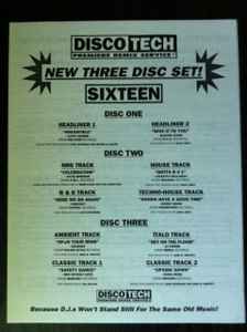 Various - DiscoTech Sixteen album cover