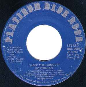Bostonian - Keep The Groove album cover