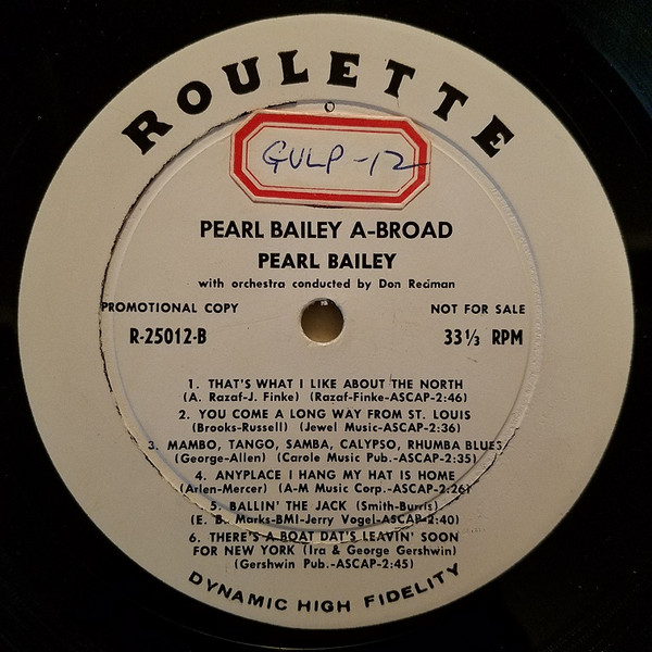 ladda ner album Pearl Bailey - Pearl Bailey A Broad