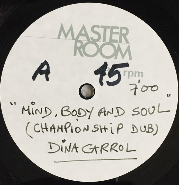 Dina Carroll – Mind, Body and Soul (1996, Acetate) - Discogs