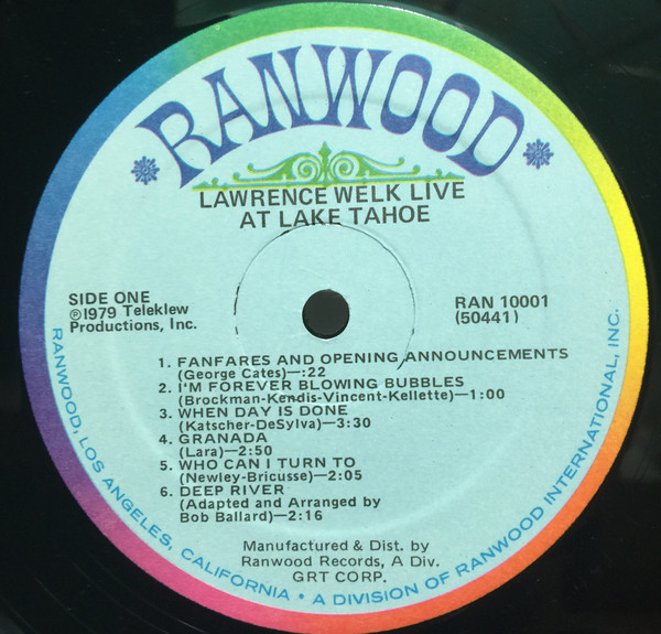 lataa albumi Lawrence Welk - Live At Lake Tahoe