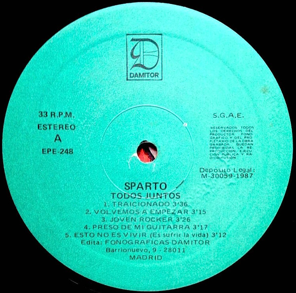 ladda ner album Sparto - Todos Juntos
