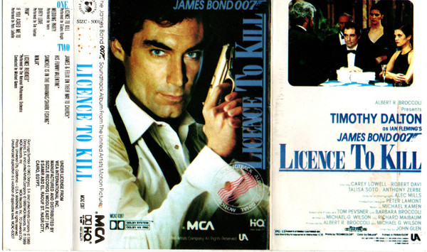 Various - Licence To Kill (Original Motion Picture Soundtrack