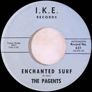 The Pagents - Enchanted Surf / Big Daddy album cover