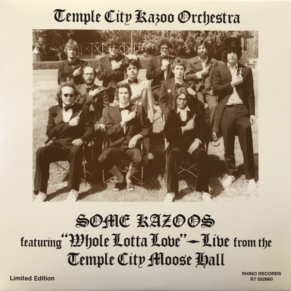 Temple City Kazoo Orchestra – Some Kazoos (1978, Coloured, Vinyl 