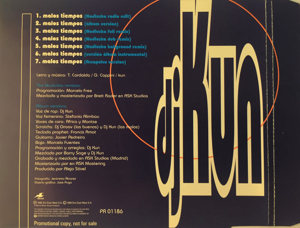 ladda ner album DJ Kun - Malos Tiempos The Nadiuska Remixes