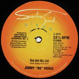 Jimmy "Bo" Horne - You Get Me Hot / They Long To Be Close To You album cover