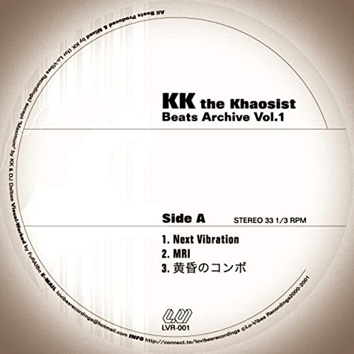 Album herunterladen KK The Khaosist - Beats Archive Vol 1