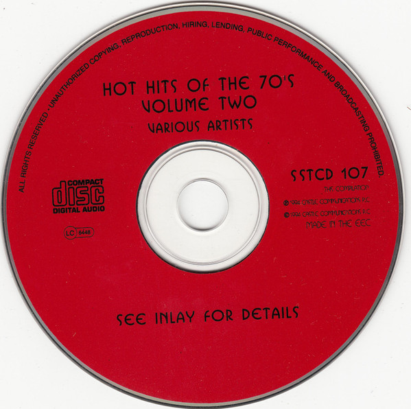 ladda ner album Various - Hot Hits Of The 70s Volume Two