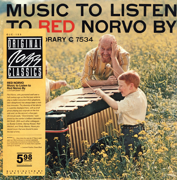 Red Norvo – Music To Listen To Red Norvo By (1984, Vinyl) - Discogs