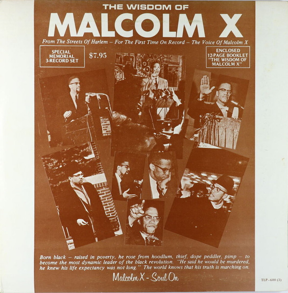 Malcolm X – The Wisdom Of Malcolm X (With Booklet, Vinyl) - Discogs