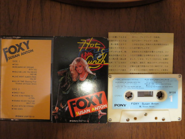 Susan Anton – Foxy (1988, CD) - Discogs