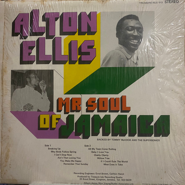 Alton Ellis – Greatest Hits (Vinyl) - Discogs