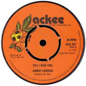 Till I Kiss You - Jimmy London