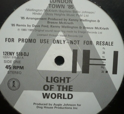 jomfru byrde Dwelling Light Of The World / Beggar & Co – London Town '85 / (Somebody) Help Me Out  (1985, Vinyl) - Discogs