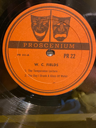 ladda ner album WC Fields, Mae West - WC FieldsHis Only Recording The Temperance Lecture The Day i Drank A Glass Of Water Plus 8 Songs By Mae West