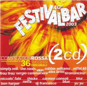 Various - 40° Festivalbar 2003 (Compilation Rossa)
