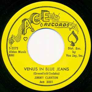 Jimmy Clanton - Venus In Blue Jeans album cover
